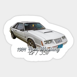 1984 Ford Mustang GT 350 Sticker
